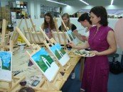 Мастер-класс по живописи Мастер-класс по живописи